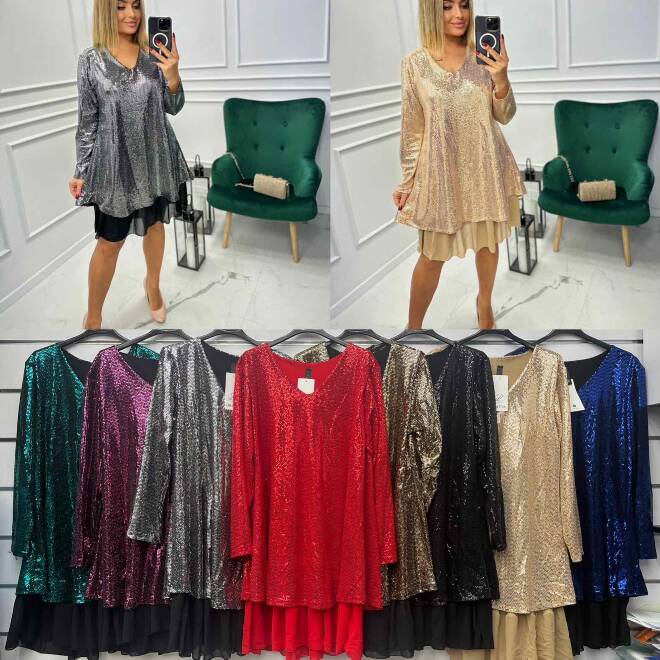 Sukienka damskie 5851 Mix KOLOR  Standard