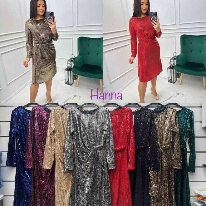 Sukienka damskie 5855 Mix KOLOR  Standard