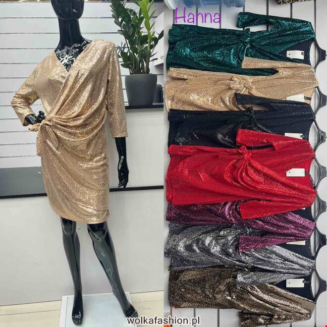 Sukienka damskie 5856 Mix KOLOR  Standard