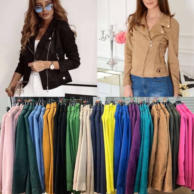 Kurtka damskie 5857 1 kolor  S-2XL