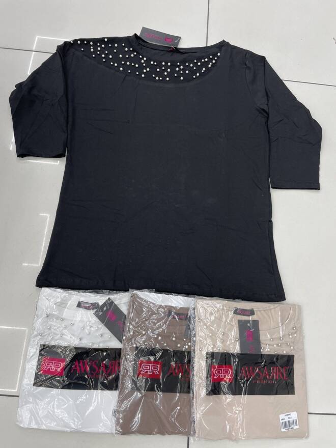 Bluzka damskie 5911 Mix KOLOR  Standard (Towar Tureckie) 1