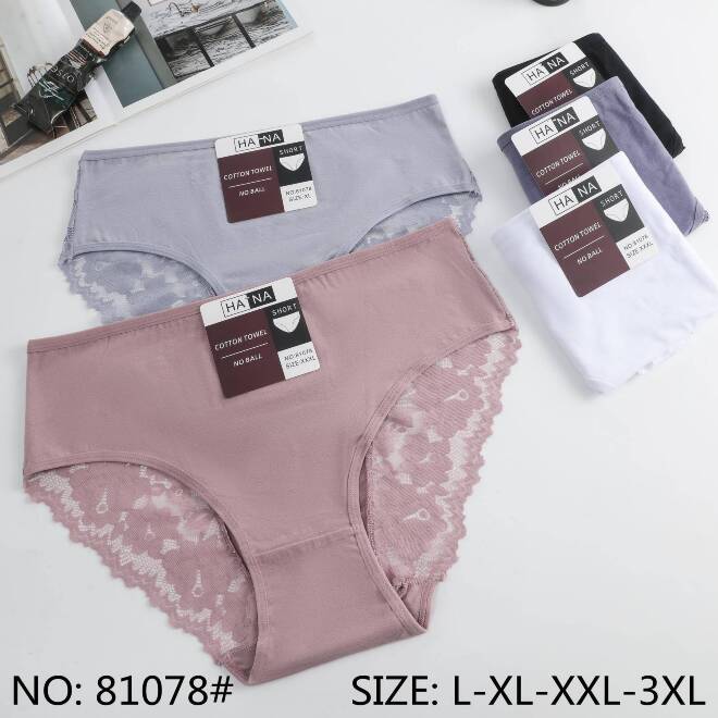Majtki damskie 81078 Mix KOLOR  L-3XL 1