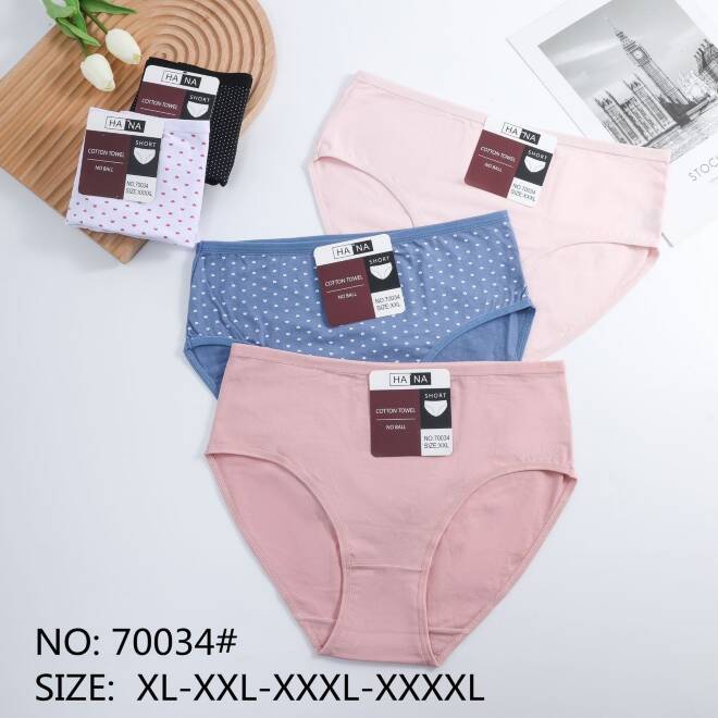 Majtki damskie 70034 Mix KOLOR  XL-4XL