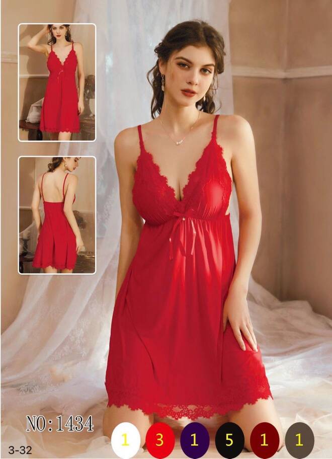 Koszula nocna damskie 1434 1 kolor  Standard