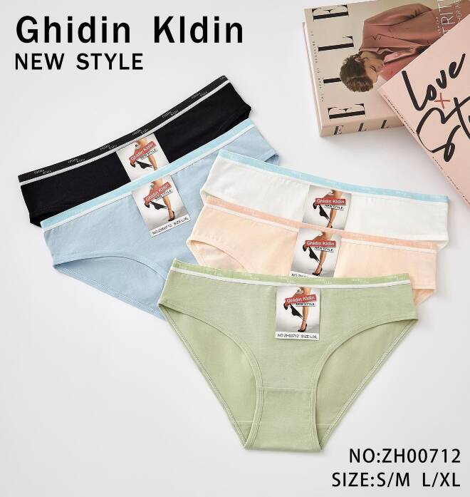 Majtki damskie ZH00712 Mix KOLOR  S/M-L/XL 1