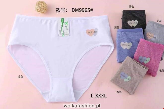 Majtki damskie DM9965 Mix KOLOR  L-3XL