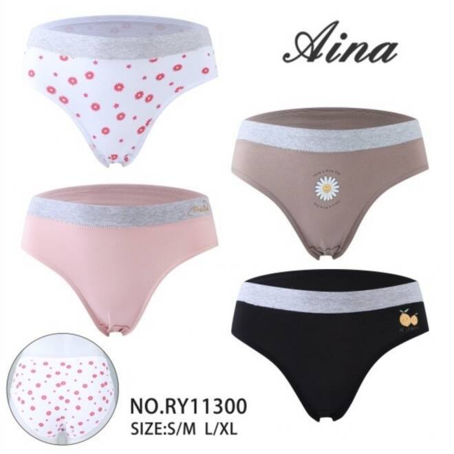 Majtki damskie RY11300 Mix KOLOR  S/M-L/XL