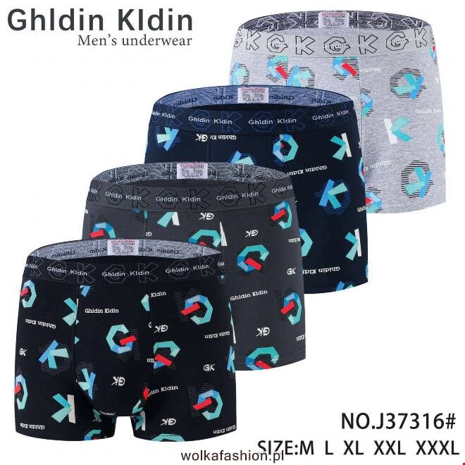 Bokserki meskie J37316 Mix KOLOR  M-3XL
