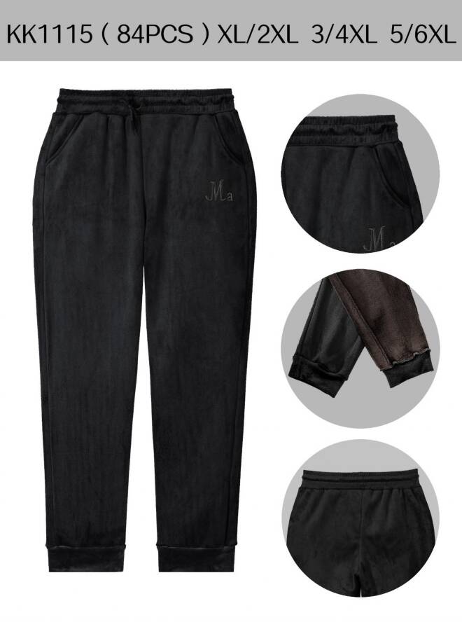 Spodnie damskie KK1115 1 kolor  XL-6XL