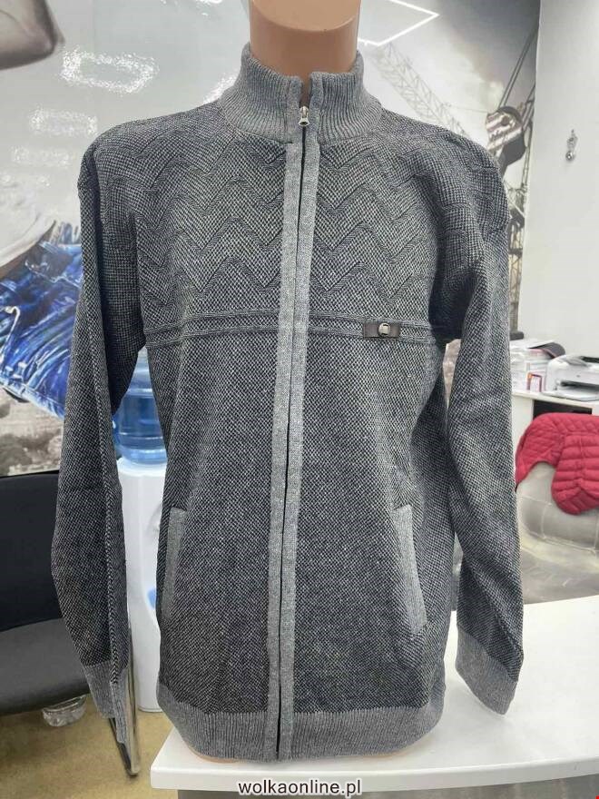 Sweter męskie 6209 1 kolor  2XL-4XL (Towar Tureckie)