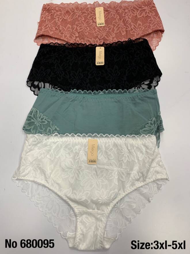 Majtki damskie 680095 Mix KOLOR  3XL-5XL