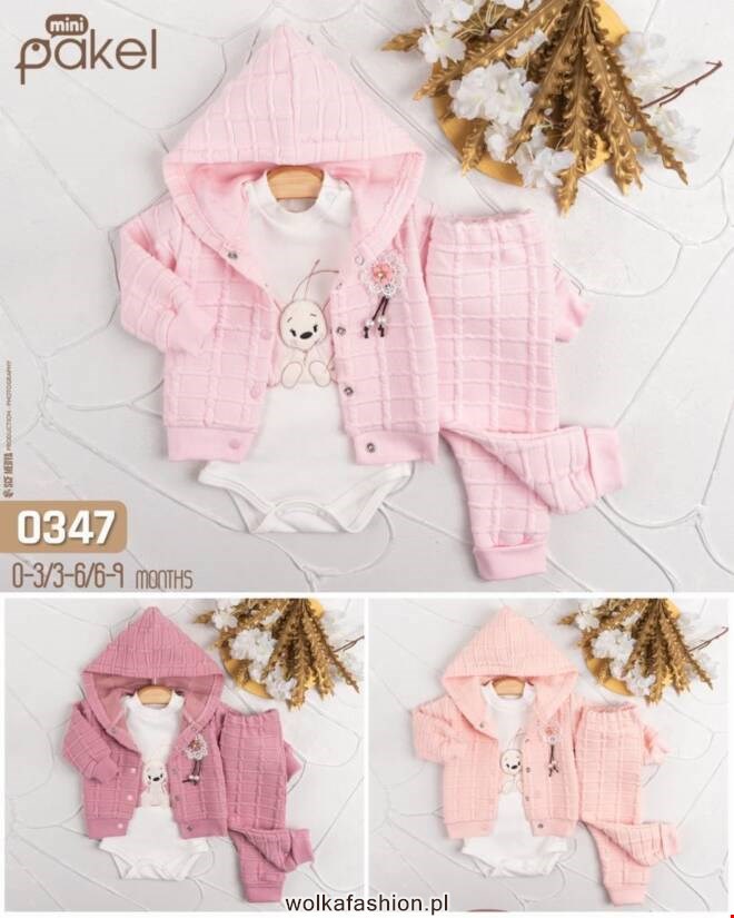 Komplet 0347 Mix KOLOR  0-9m (Towar Tureckie)