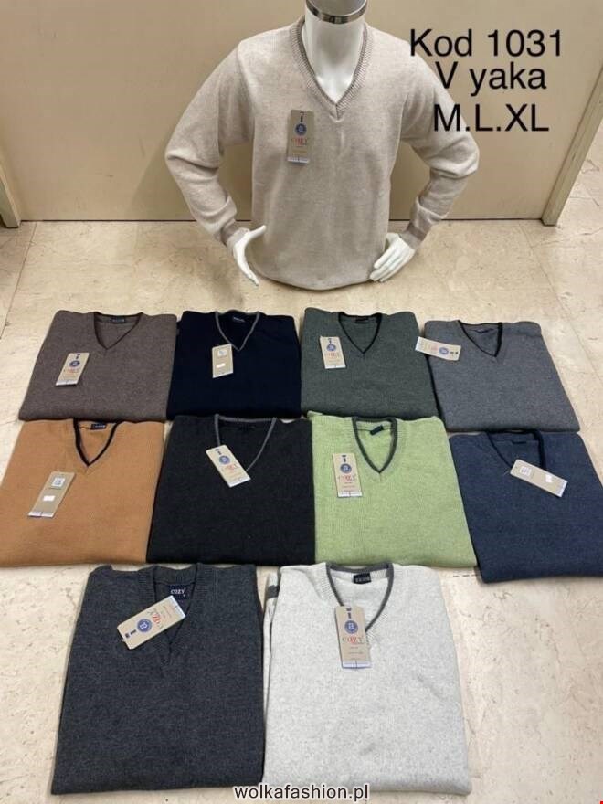  Sweter męskie 1031 1 kolor  M-XL(Towar Tureckie)