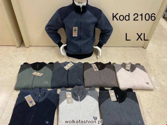  Sweter męskie 2106 1 kolor  L-XL(Towar Tureckie)