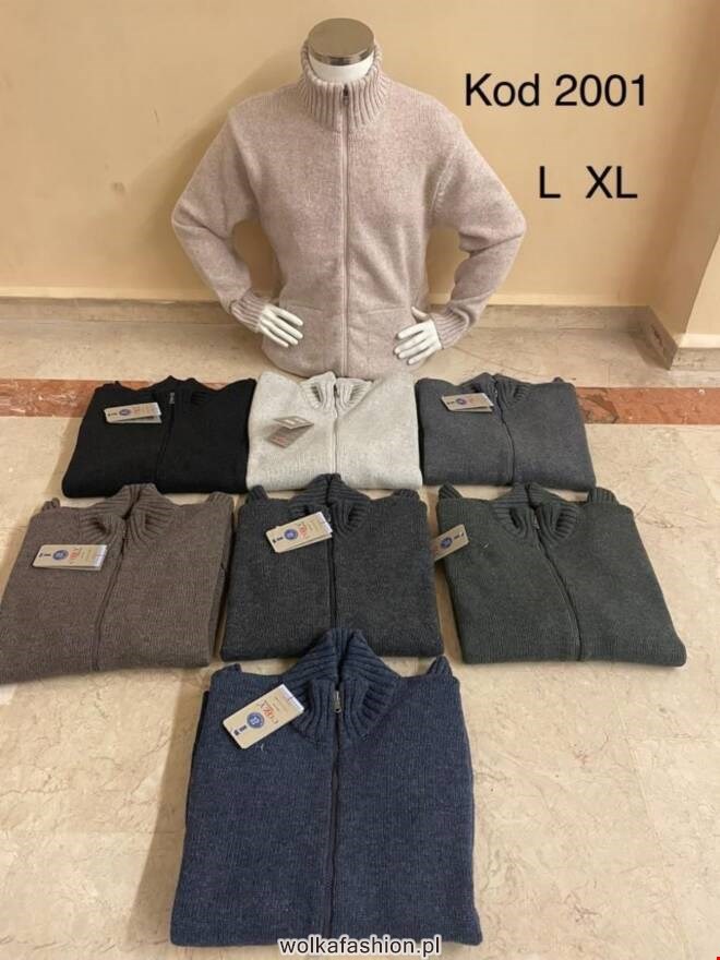  Sweter męskie 2001 1 kolor  L-XL(Towar Tureckie)