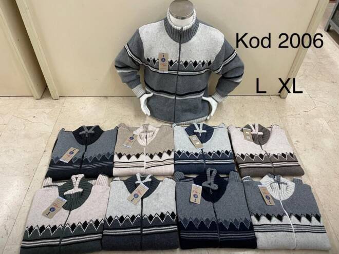  Sweter męskie 2006 1 kolor  L-XL(Towar Tureckie)
