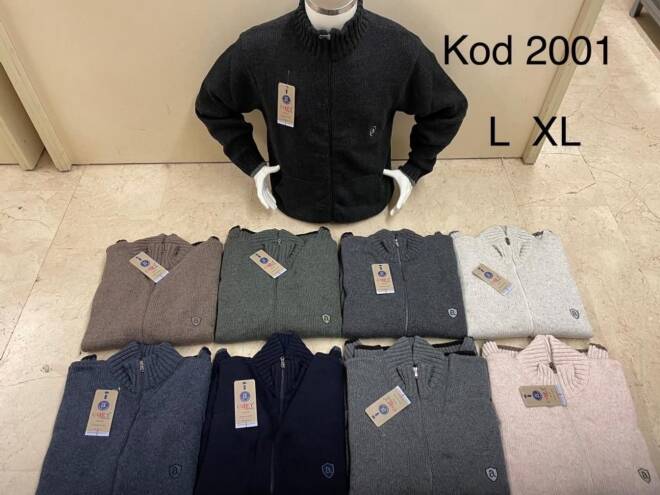  Sweter męskie 2001 1 kolor  L-XL(Towar Tureckie)