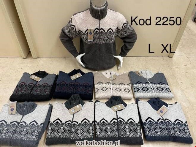  Sweter męskie 2250 1 kolor  L-XL(Towar Tureckie)