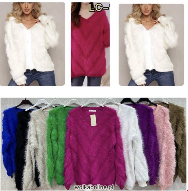 Sweter damskie 6341 Mix KOLOR  Standard