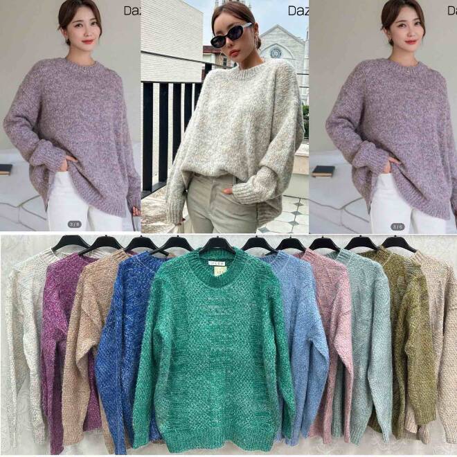 Sweter damskie 6343 Mix KOLOR  Standard 1