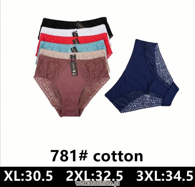 Majtki damskie 781 Mix KOLOR  XL-3XL
