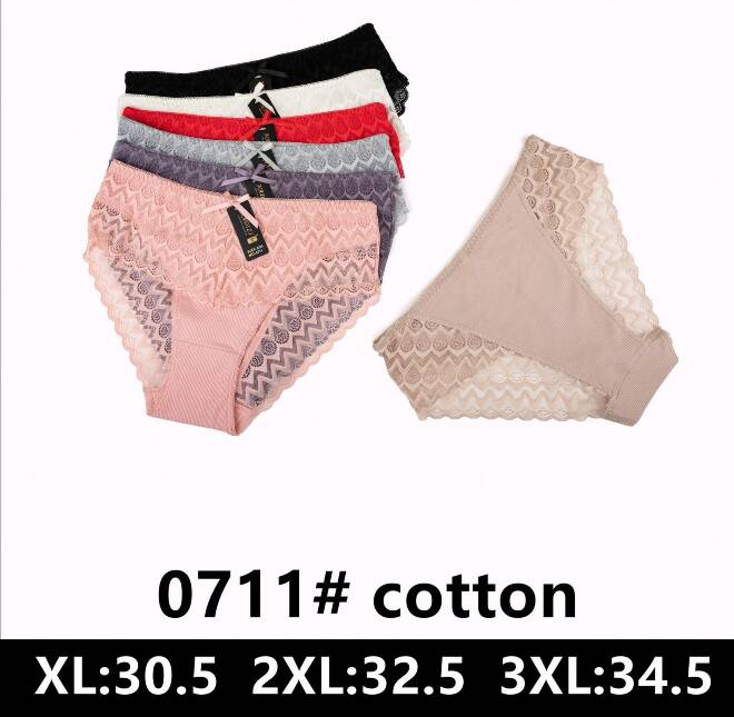 Majtki damskie 0711 Mix KOLOR  XL-3XL