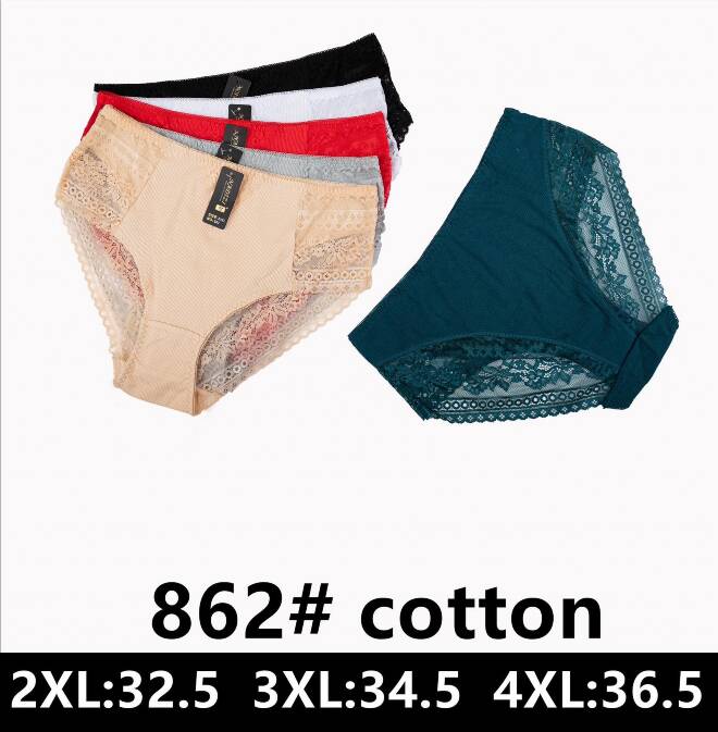 Majtki damskie 862 Mix KOLOR  2XL-4XL