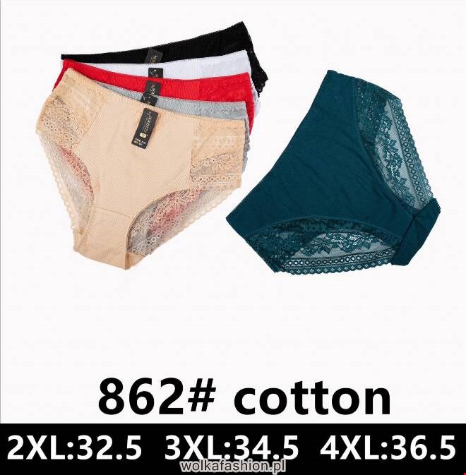 Majtki damskie 862 Mix KOLOR  2XL-4XL