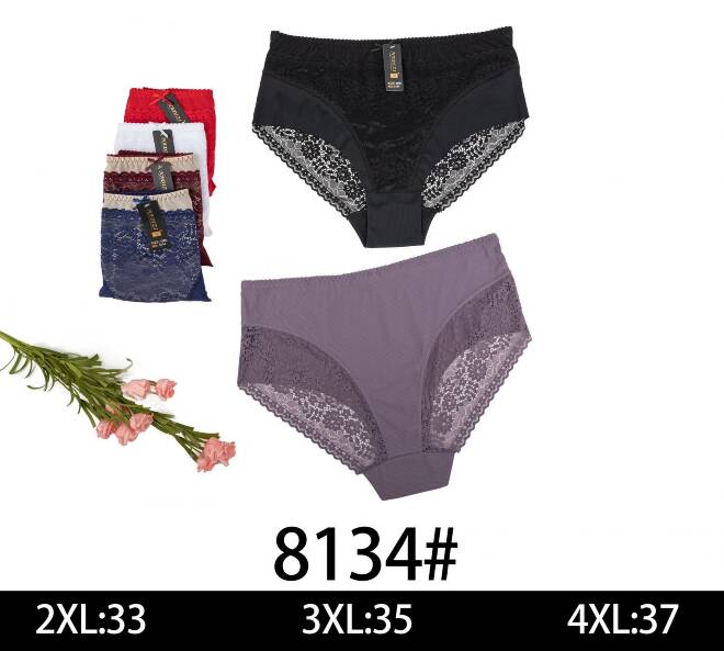 Majtki damskie 8134 Mix KOLOR  2XL-4XL 1