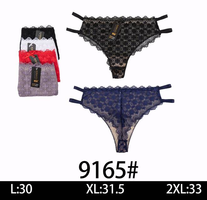 Majtki damskie 9165 Mix KOLOR  L-2XL