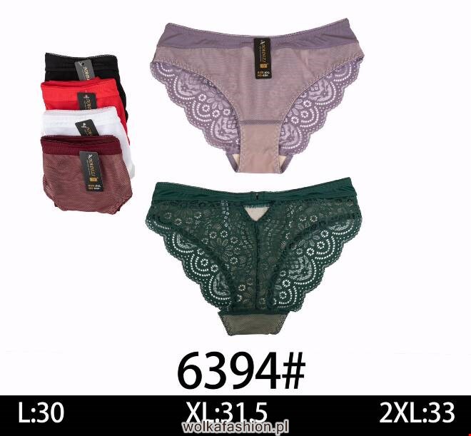 Majtki damskie 6394 Mix KOLOR  L-2XL