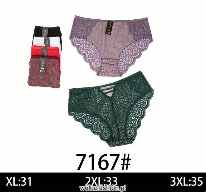 Majtki damskie 7167 Mix KOLOR  XL-3XL