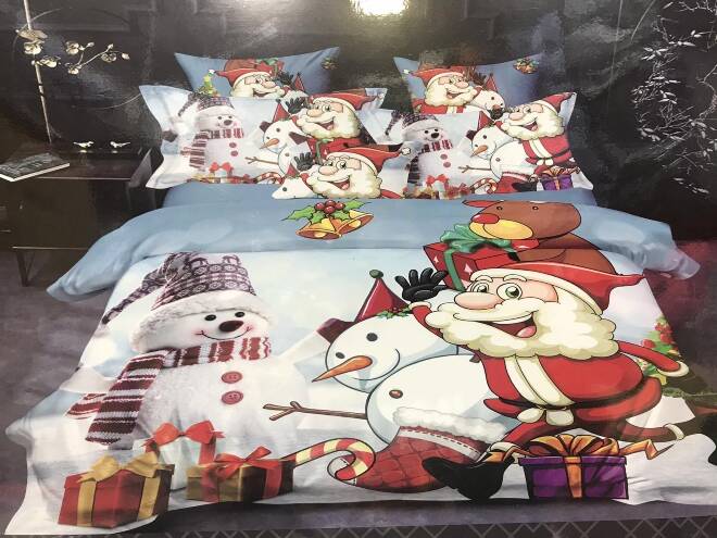 Komplet pościeli 4 części 6474 1 kolor  200x220