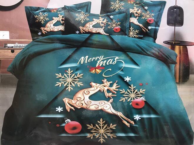 Komplet pościeli 4 części 6477 1 kolor  200x220 1