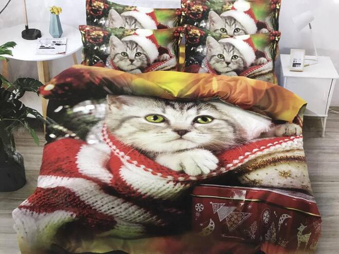 Komplet pościeli 4 części 6482 1 kolor  200x220 1