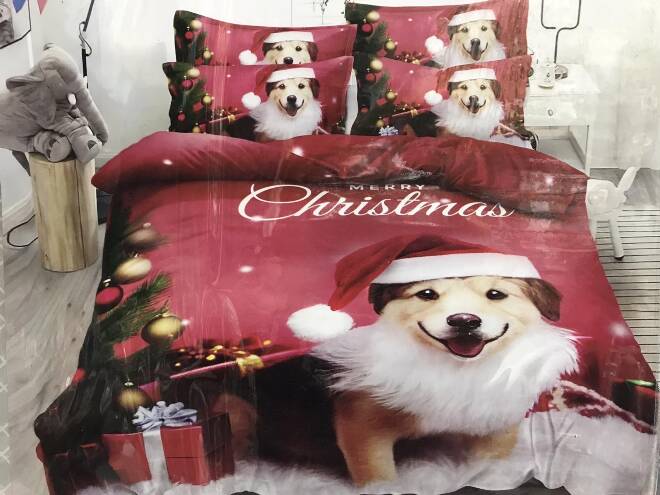 Komplet pościeli 4 części 6487 1 kolor  200x220