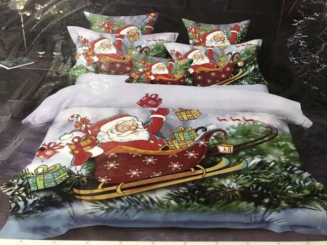 Komplet pościeli 4 części 6494 1 kolor  160x200