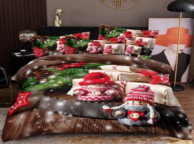 Komplet pościeli 4 części 6500 1 kolor  160x200 1