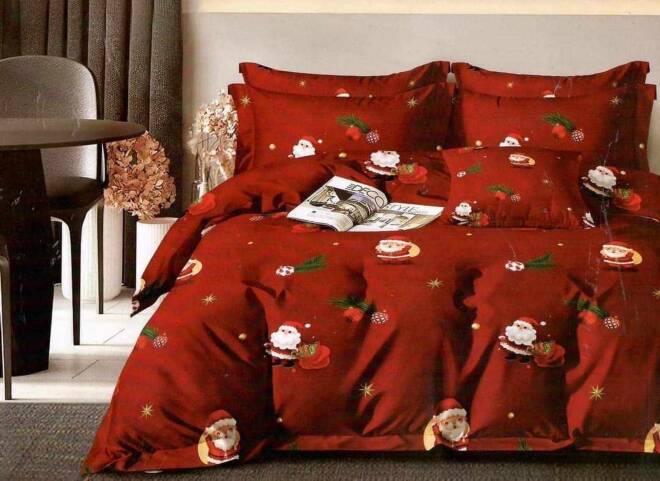 Komplet pościeli 3 części 6512 1 kolor  160x200