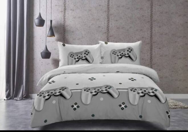 Komplet pościeli 3 części 6515 1 kolor  160x200 1