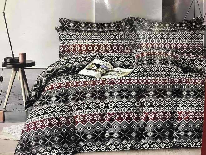 Komplet pościeli 3 części 6517 1 kolor  160x200 1