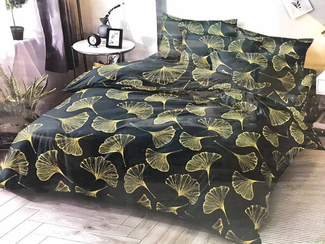 Komplet pościeli 3 części 6528 1 kolor  160x200