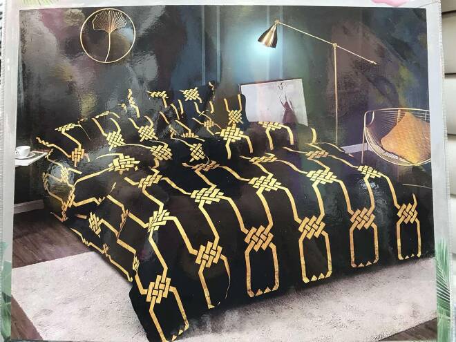 Komplet pościeli 3 części 6534 1 kolor  160x200 1