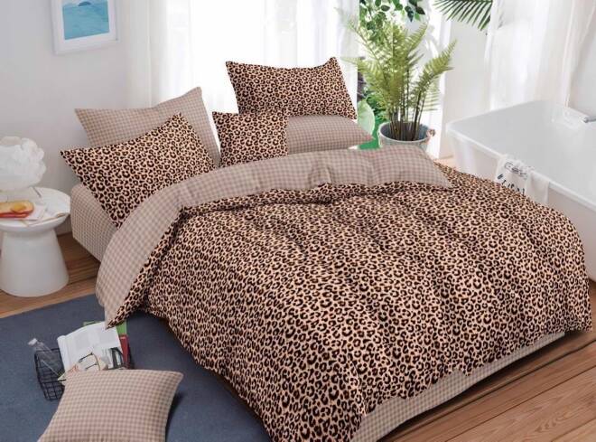 Komplet pościeli 4 części 6538 1 kolor  160x200