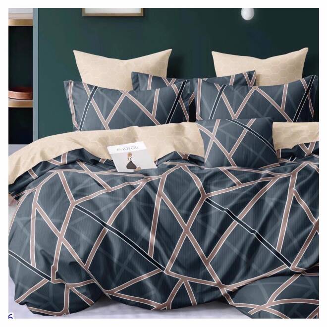 Komplet pościeli 4 części 6551 1 kolor  160x200 1