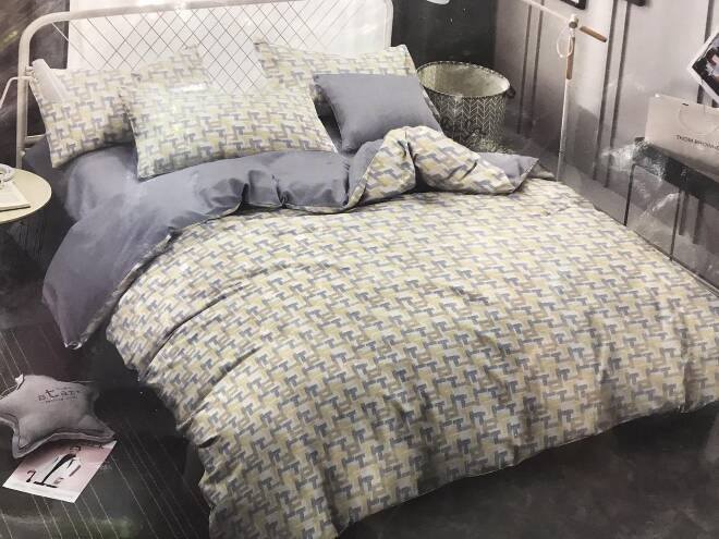 Komplet pościeli 4 części 6563 1 kolor  200x220 1