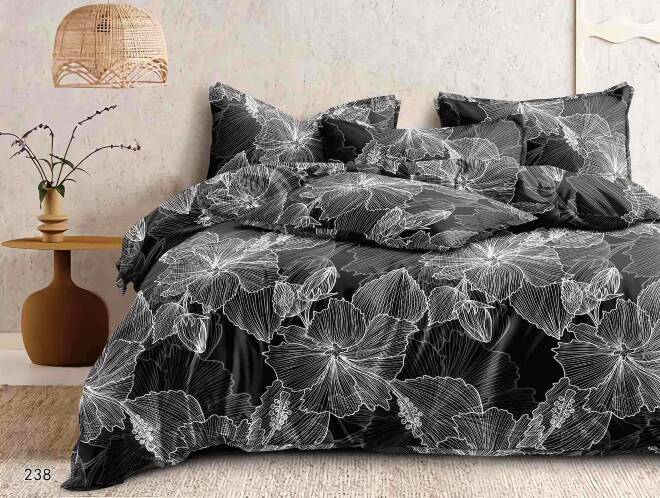 Komplet pościeli 4 części 6564 1 kolor  200x220 1