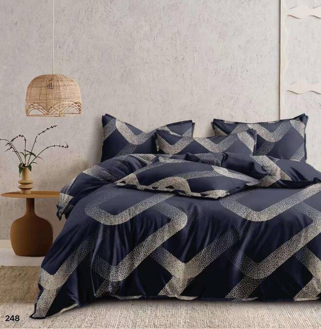 Komplet pościeli 4 części 6566 1 kolor  200x220 1