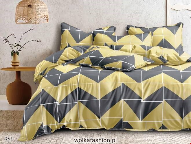 Komplet pościeli 4 części 6571 1 kolor  200x220
