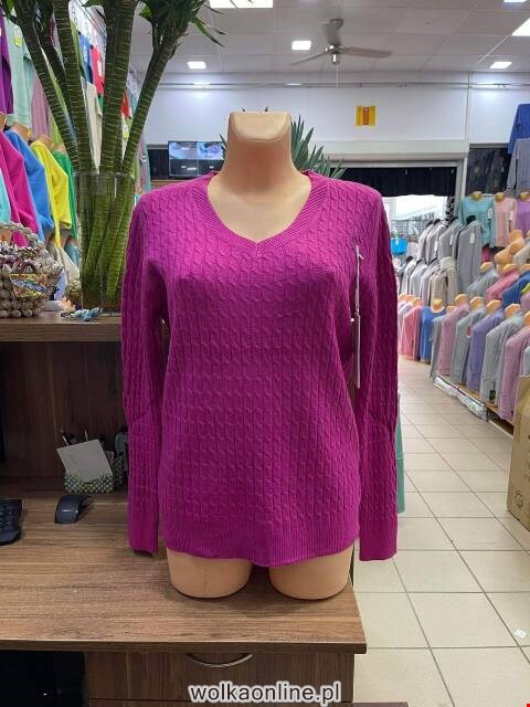 Sweter damskie 6658 Mix kolor L-3XL